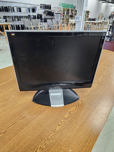 20" ViewSonic Monitor. In the color Black and Gray.