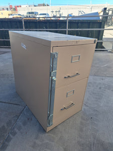 Filing Cabinet - 2 Drawer- Lockable feature