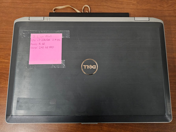 Dell Latitude E6520 w/ Extended battery