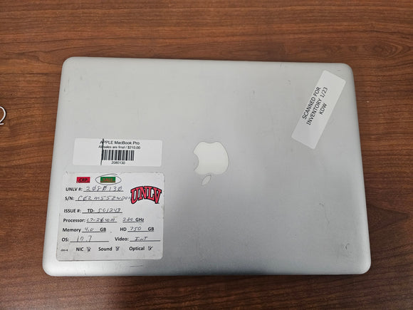 APPLE MacBook Pro
