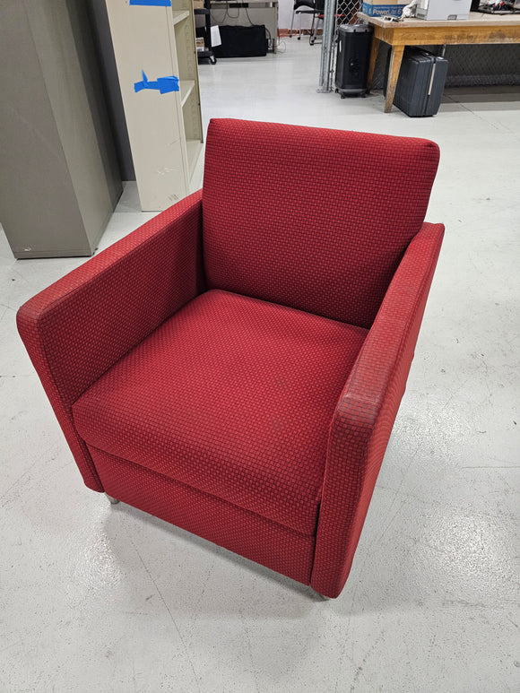 Red Lobby Chair