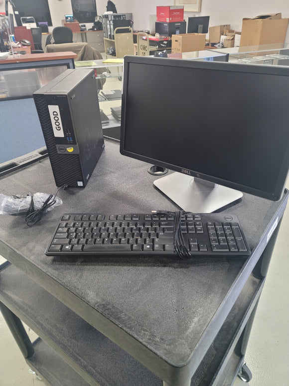 COMPLETE DELL PC SYSTEM-INCLUDED MONITOR KEYBOARD MOUSE