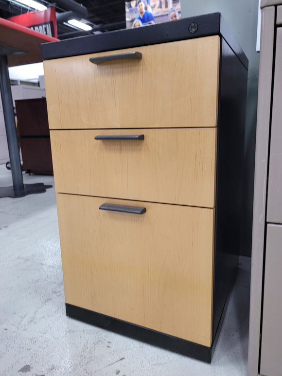 Blonde x Black Drawer Cabinet