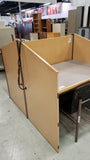 CUBICLE-DOUBLE SIDED STUDY CUBICLE