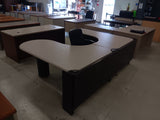 U Shaped PurpleRain Desk