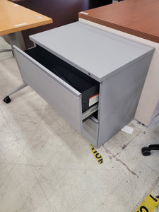 LATERAL FILE CABINET-GRAY HEAVY DUTY