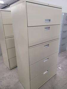 LATERAL FILE CABINET-BEIGE