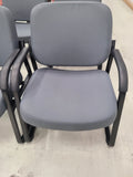 CHAIR-METAL/FABRIC WIDE