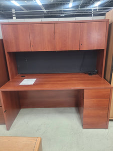 DESK-**HEAVY DUTY-ONE PEICE** WOOD