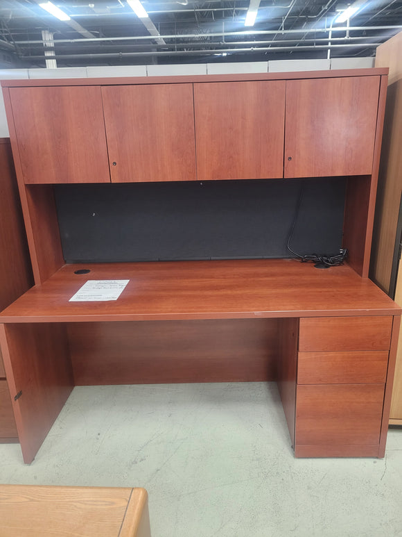 DESK-**HEAVY DUTY-ONE PEICE** WOOD
