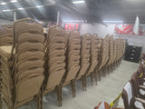 CHAIRS-STACKABLE BANQUET CHARS