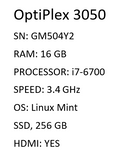 DELL OptiPlex 3050