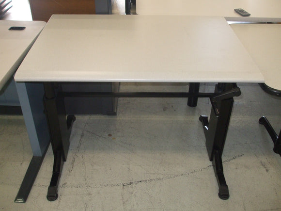 Black N Grey Desk Lift Desk