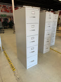HON 5 Drawer Vertical Filing Cabinet