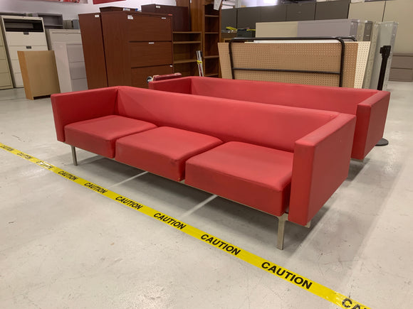 Red Lounge Couch (Each)
