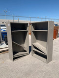 Metal Bookcase D14" xW36" x 62.5"