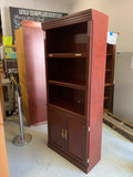 Cherry Bookcase D13" x W30" x H71"