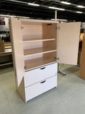 Blonde Cabinet Armoire