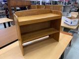 Wooden Table / Desk Storage Shelf