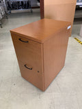 Mobile 2 Drawer Letter Size Pedestal File Cabinet