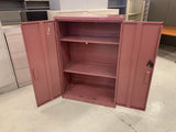 Rose Colored Storage Cabinet