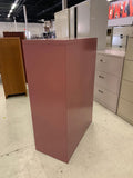 Rose Colored Storage Cabinet