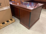 Three Piece Dark Wodden Desk