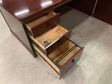 Three Piece Dark Wodden Desk
