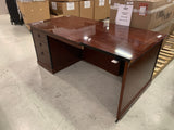 Three Piece Dark Wodden Desk