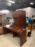 Three Piece Dark Wodden Desk