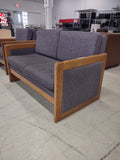 Loveseat-Fabric W/Wood-2units sold separately