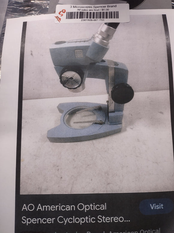 American Optical-Microscope