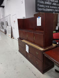 Credenza W/Attached Top Storage
