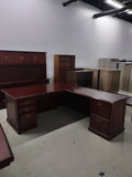 Large Wooden L Shaped Desk- first come,first serve