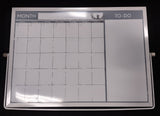 Calendar-Empty Canvas on Back-W/Stand