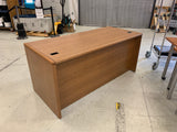 Wooden Desk With Drawers
