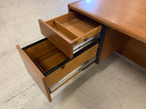 Wooden Desk With Drawers