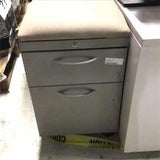 Short Grey Cabinet with cushion top
