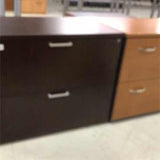 Wooden Filing Cabinet (No Key)