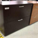 Wooden Filing Cabinet (No Key)