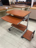 Wood Rolling Laptop Desk