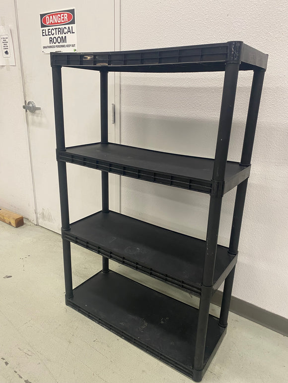 Black Storage Rack