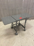 Metal megatron  rolling folding table