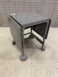 Metal megatron  rolling folding table