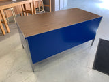 Blue Metal Desk D30" x W60" x H29"