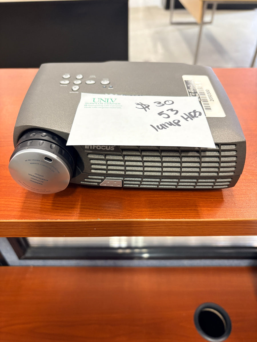infocus projector (53 Lamp Hours) – UNLV Surplus Center