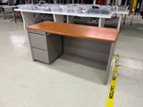 Desk _ Metal Base / Wood Top