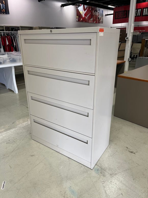 4 Drawer Lateral File Cabinet D18