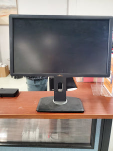 MONITOR-24 inch DELL MONITOR. In the color Black and some gray on stand